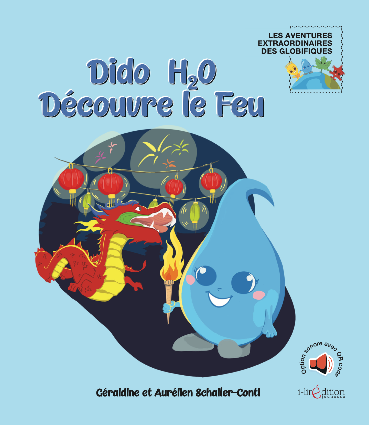 Dido H₂O découvre le Feu – livre scientifique pour enfants dès 5 ans