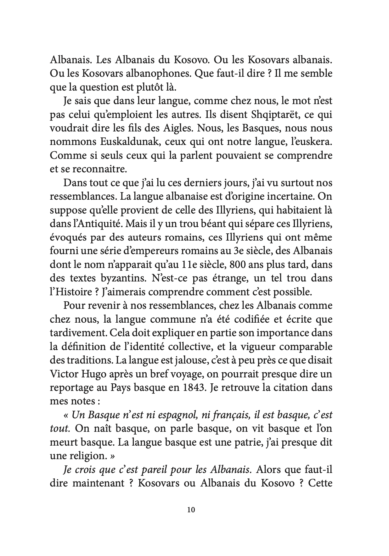 Après La Liberté - Romand du Kosovo - Alain Maillard