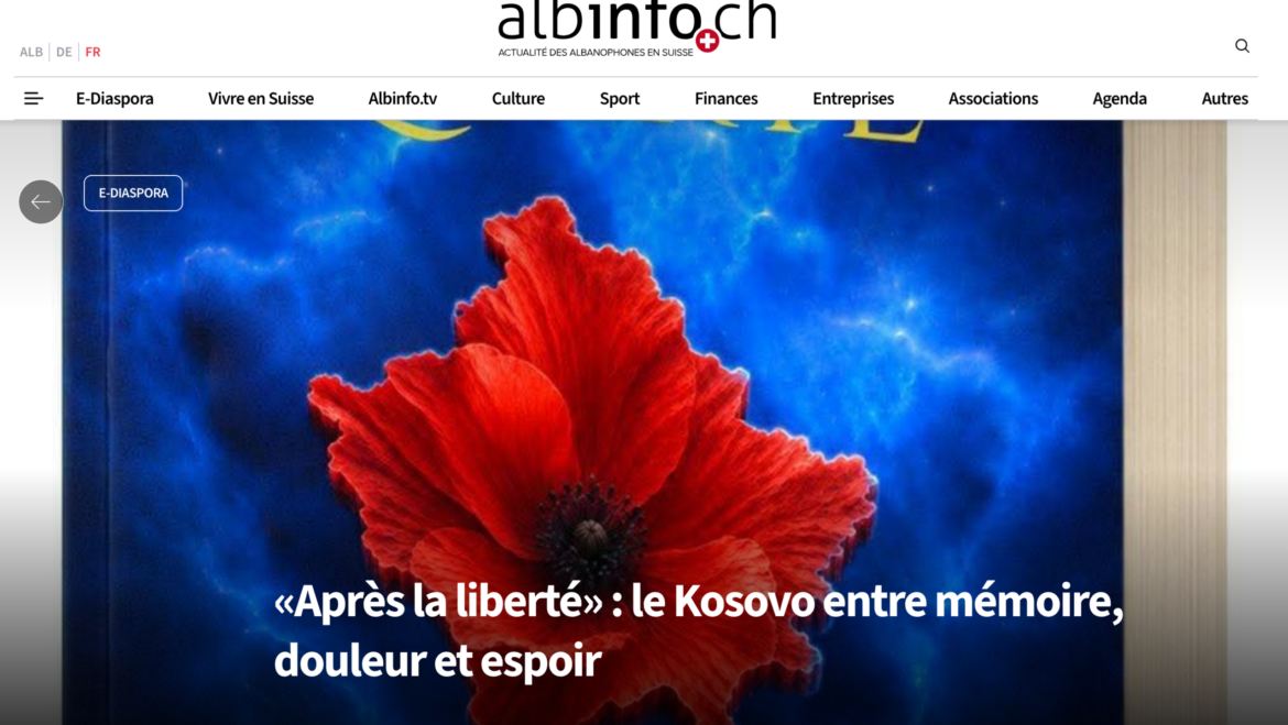 «Après la liberté» : le Kosovo entre mémoire, douleur et espoir